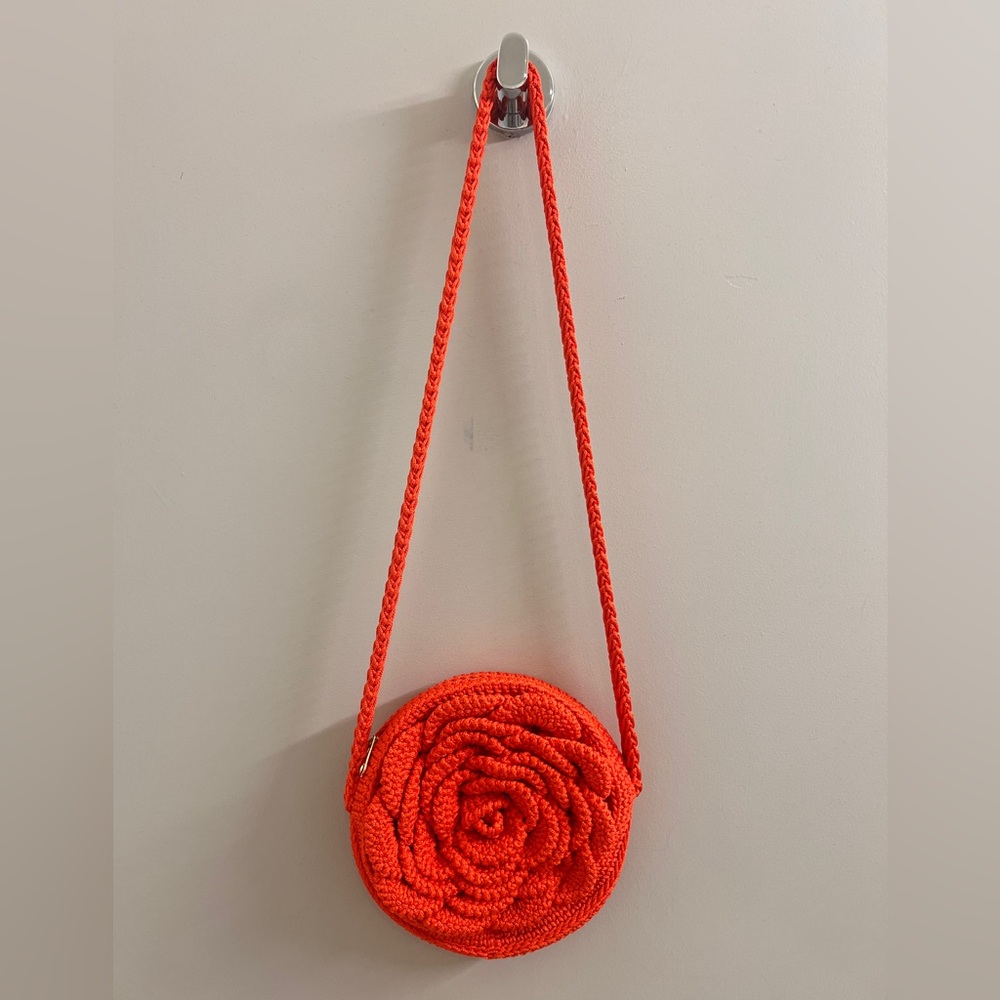 Red Rosette Bag